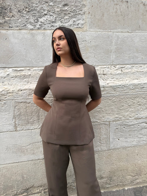 Structured Chocolate Top