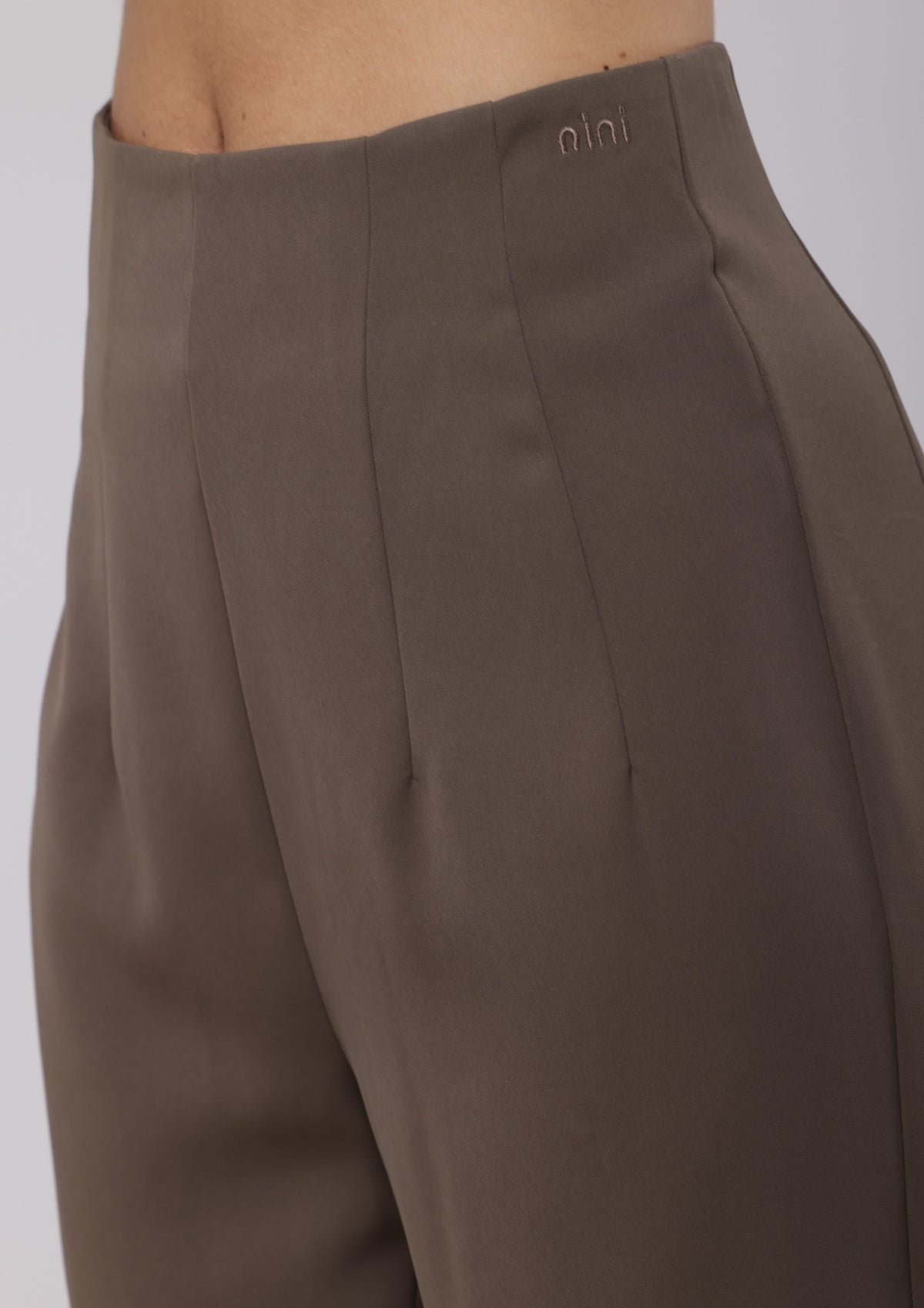 Structured Chocolate Pant